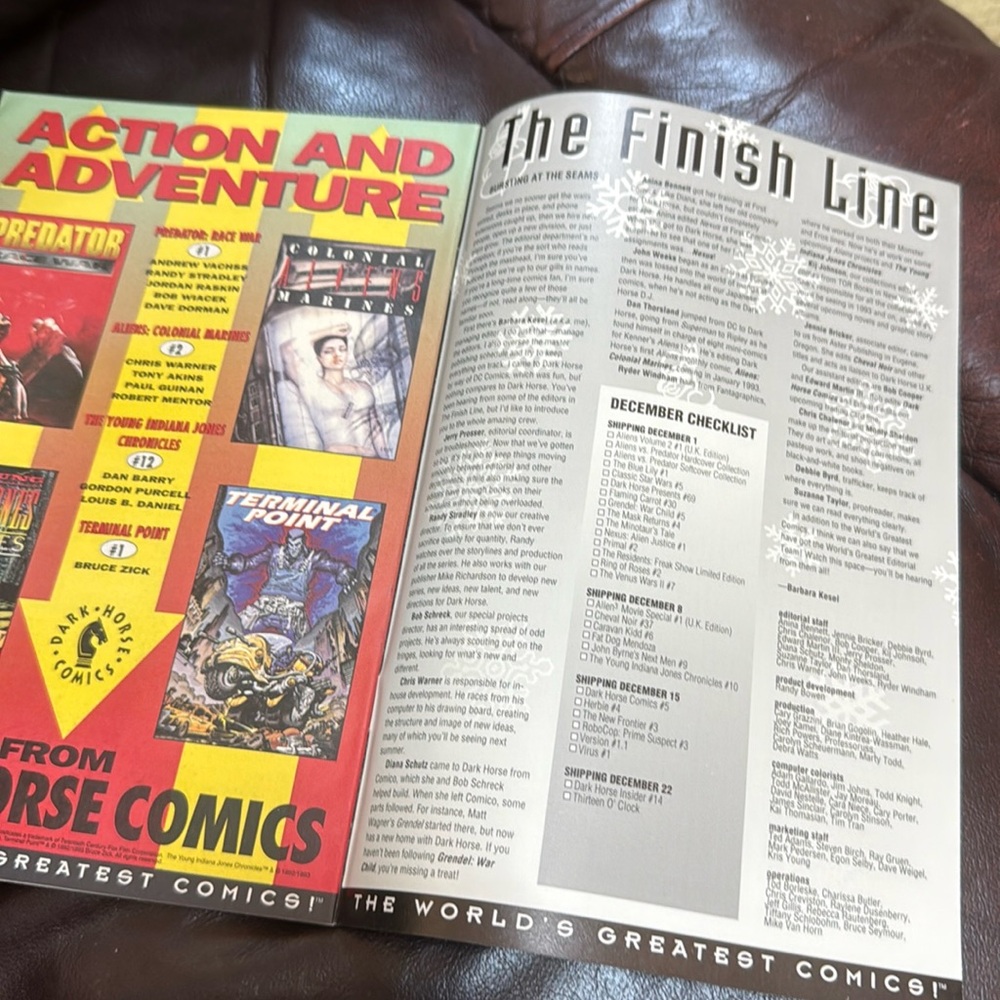 Comic, Four Dark Horse issues, #5, 1992 - Picture 7 of 7